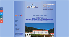 Desktop Screenshot of mljetferien.com